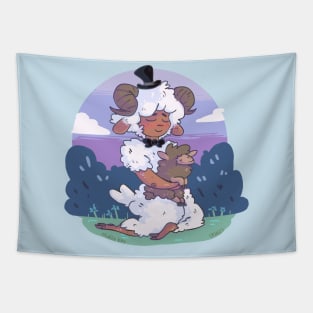 Sheep Child Tapestry