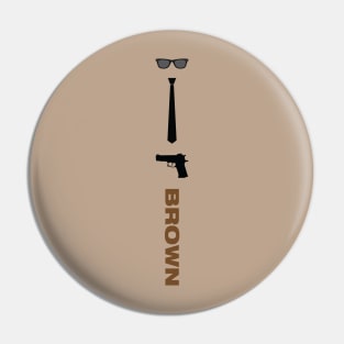 Mr. Brown Pin