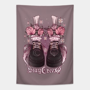 stay creepy Tapestry