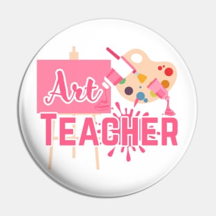 Art teacher pinky -artist props Pin