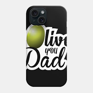 father's day, i love you dad Phone Case