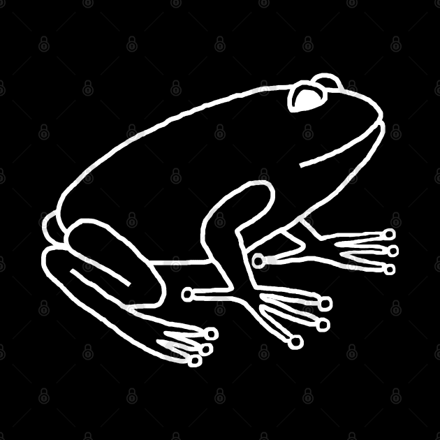 Minimal Ghost Frog by ellenhenryart