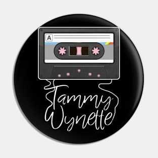 Love Music Tammy Proud Name Awesome Cassette Pin