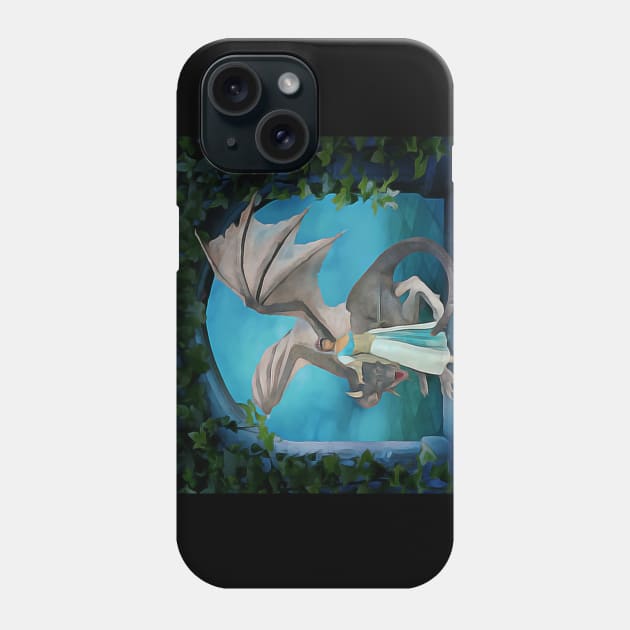 Dragon Princess Phone Case by ValinaMoonCreations