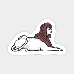 Sphinx Mythology Illustration Magnet