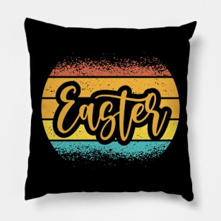 Happy Easter Vintage Style Pillow