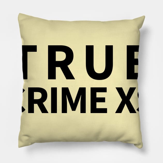 True Crime XS favicon Pillow by truecrimexs