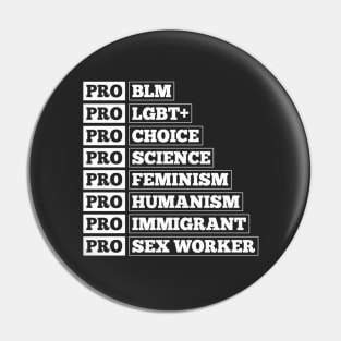 Pro Human Pin