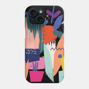 abstract garden Phone Case