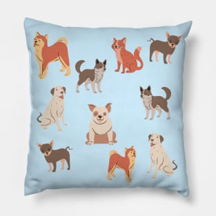 The Dogs Squad Pillow