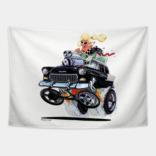 HIGH FIVE'n 1955 Chevy Black Tapestry