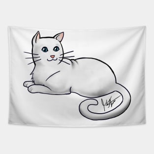 Cat - American Shorthair - White Tapestry