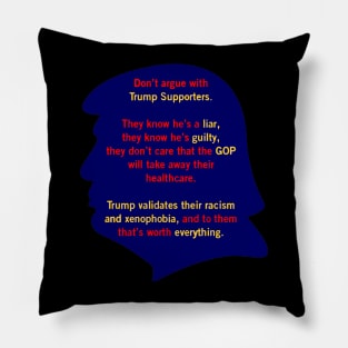 ANTI DONALD TRUMP 2020 Pillow