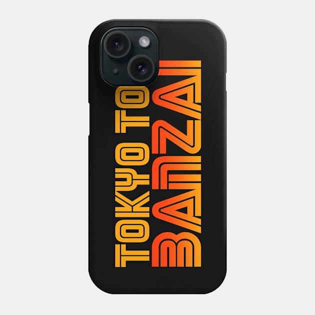 TOKYO TOY BANZAI LOGO Phone Case by TOKYO TOY BASTARD TEE BODEGA