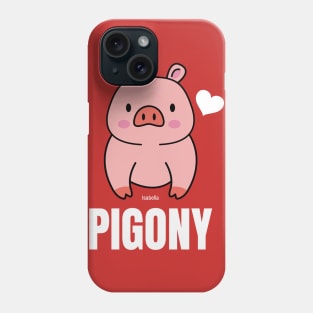 Isanella the pig Phone Case