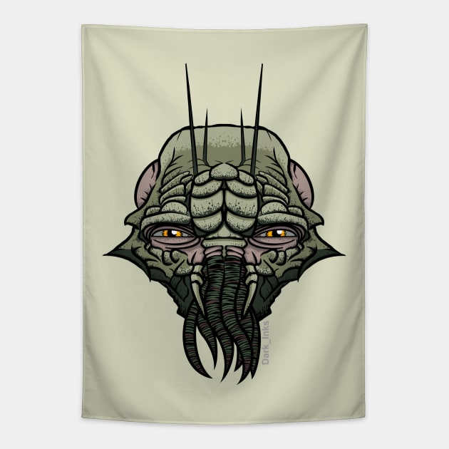 District 9 - Prawn Alien Tapestry by Dark_Inks