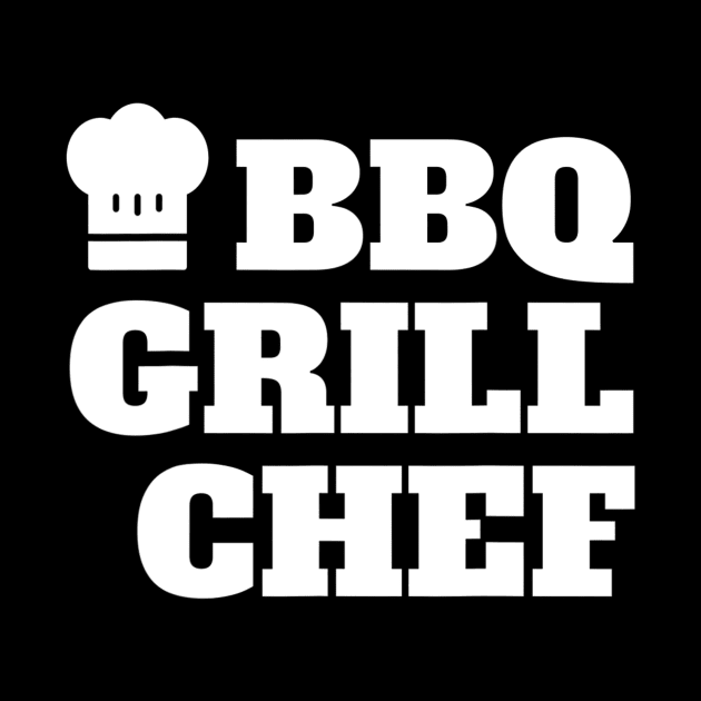 BBQ Grill Chef Funny Barbecue Cook Hat by Danielss