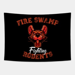 Fire Swamp Fighting Rodents - ROUS Tapestry