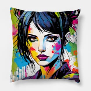 Portrait 6B Pillow