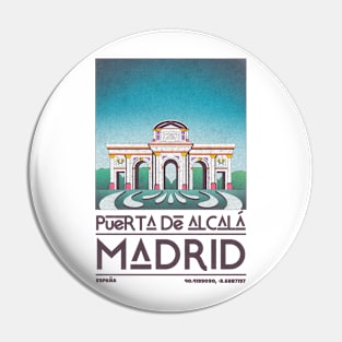 Puerto De Alcala, Madrid Pin