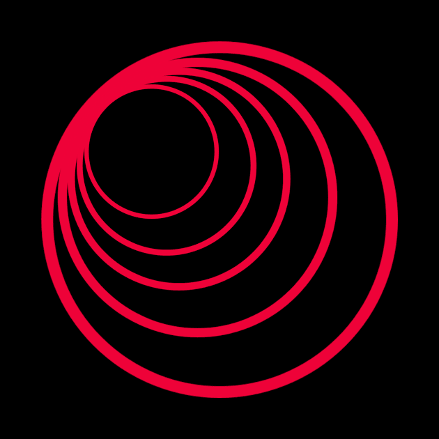 Red Circles Simple by Circles-T