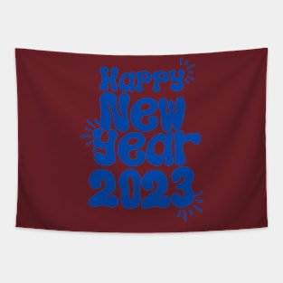 happy new year 2023 Tapestry