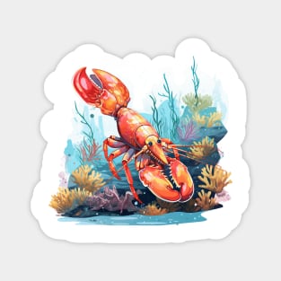 Red Lobster Magnet