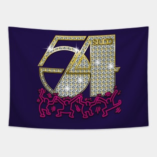 People love to dance (Studio 54 BLING Edition) Tapestry