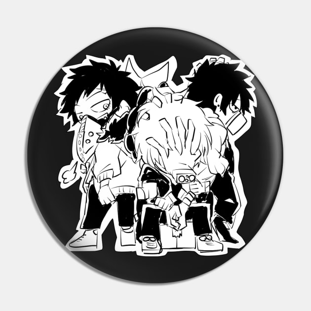 Boku No hero Villains Pin by ramonagbrl