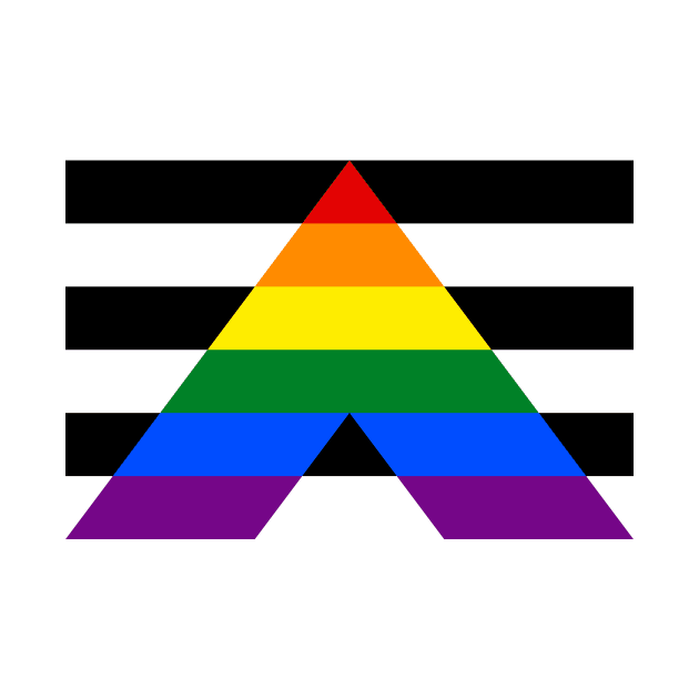 Straight Ally Flag by sovereign120