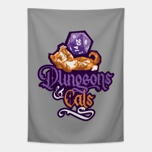 Dungeons and Cats Tapestry