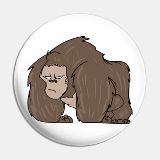 cute cartoon gorilla Pin