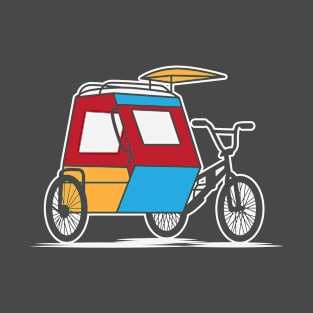 Philippines Padyak Bicycle Pedicab T-Shirt