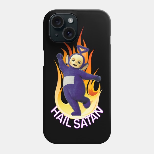 HAIL SATAN Phone Case by RainingSpiders