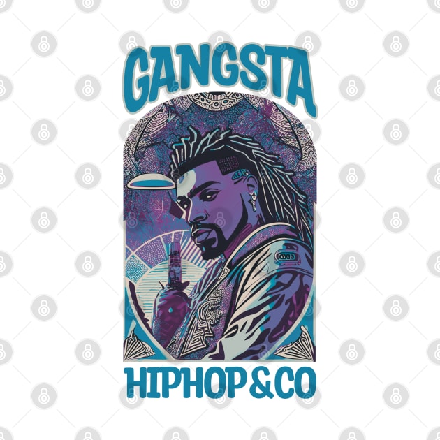 Gangsta Hiphop Music Maniac by sahiliart06