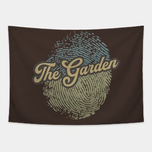 The Garden Fingerprint Tapestry