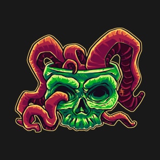 A Skull Full of Tentacles T-Shirt