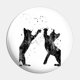 Playing cats Pin