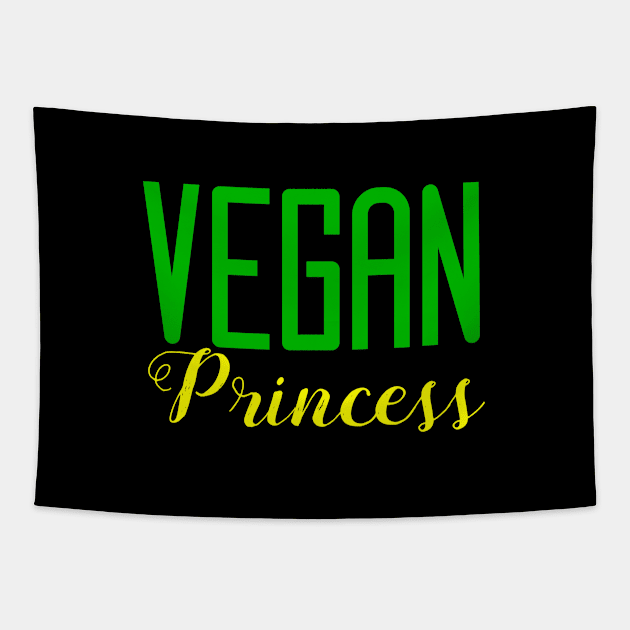 Vegan Princess Tapestry by jutulen