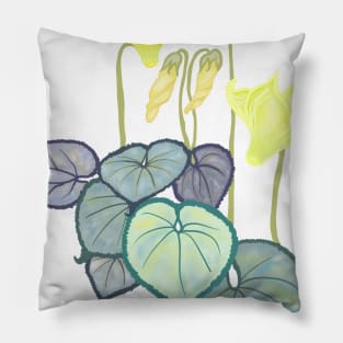 YELLOW CYCLAMEN Pillow