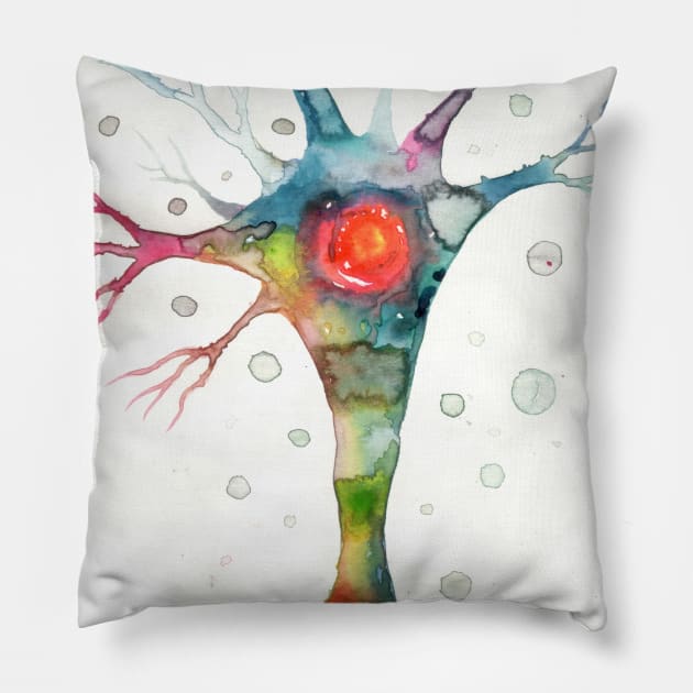 Neuron Pillow by CORinAZONe