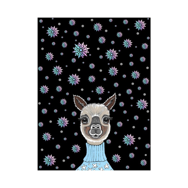 ALPACA Christmas Sweater by SartorisArt1