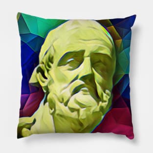 Polybius Colourful Portrait | Polybius Artwork 7 Pillow