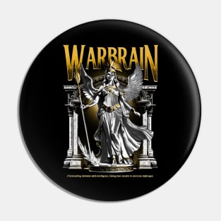 Athena Warbrain Pin