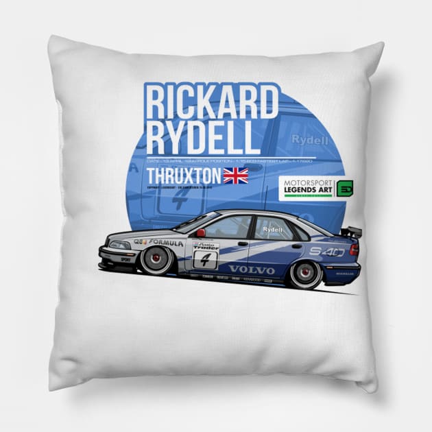 Rickard Rydell 1998 Thruxton Pillow by stevenmsparks