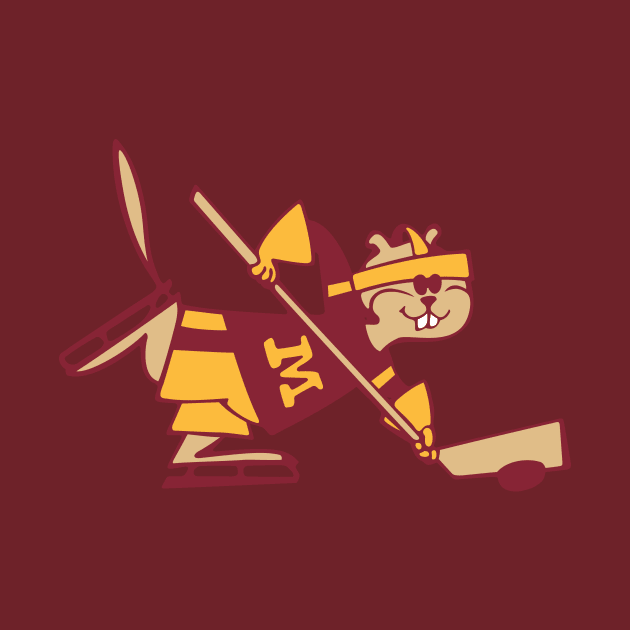 Minnesota Golden Gophers Hockey by paquita store