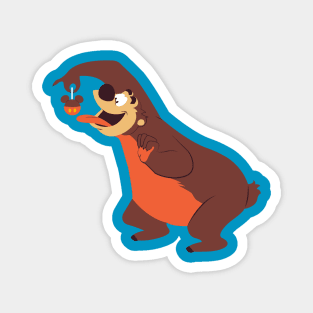 Candy Apple Bear Magnet