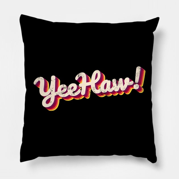 yeehaw Pillow by JayD World