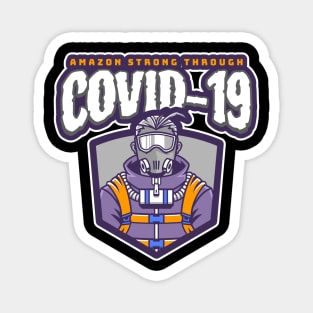 Amazon Strong Through Covid-19 Magnet