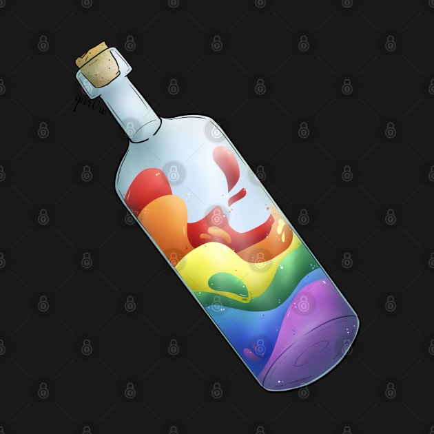 Rainbow Gay Pride Potion by Qur0w